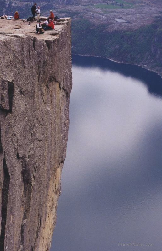 Preikestolen Pulpit rock cliff